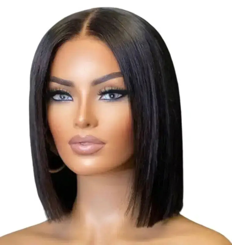 Luxury Straight Bob Wig - 100% Human Hair
